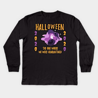 Halloween 2020 The One Where We Were Quarantined Kids Long Sleeve T-Shirt